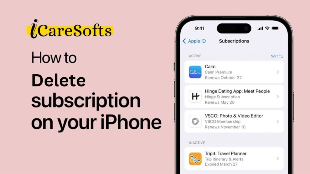 How To Delete Subscriptions on iPhone